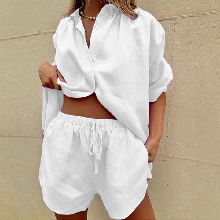 Lissi | Two-Piece Linen Set
