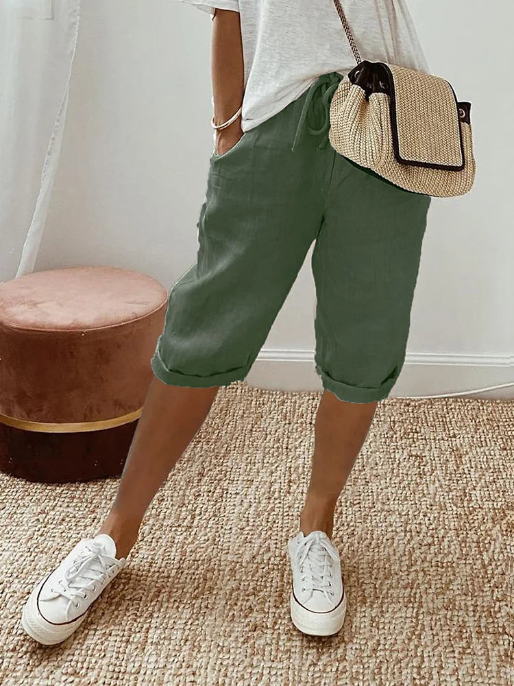 Clara | Loose Wide Leg Shorts