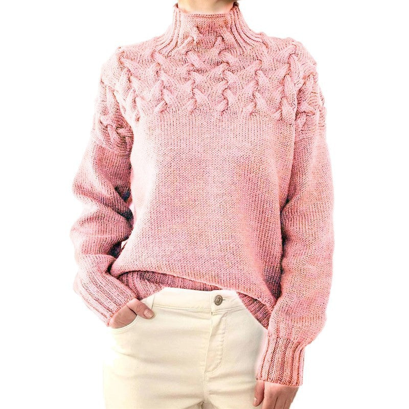 Katie | High Collar Jumper