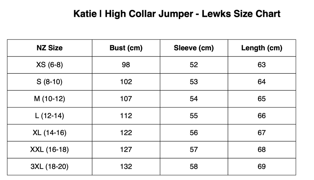 Katie | High Collar Jumper