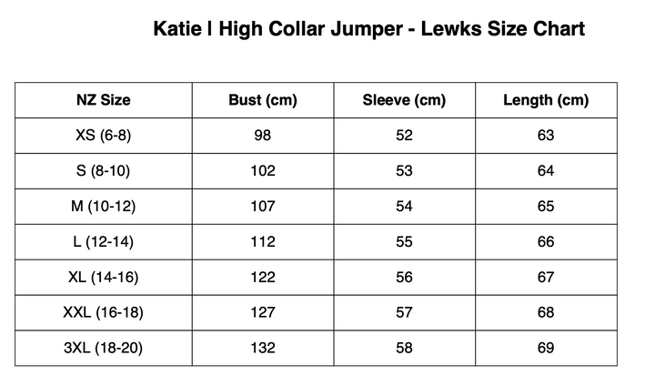 Katie | High Collar Jumper