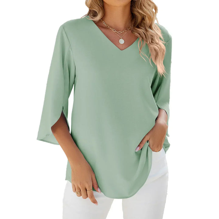 Gracie | V Neck Blouse