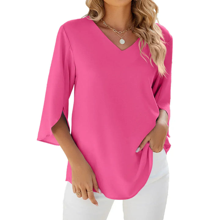 Gracie | V Neck Blouse