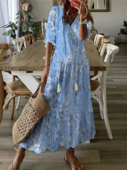 Phoebe | Boho Maxi Dress